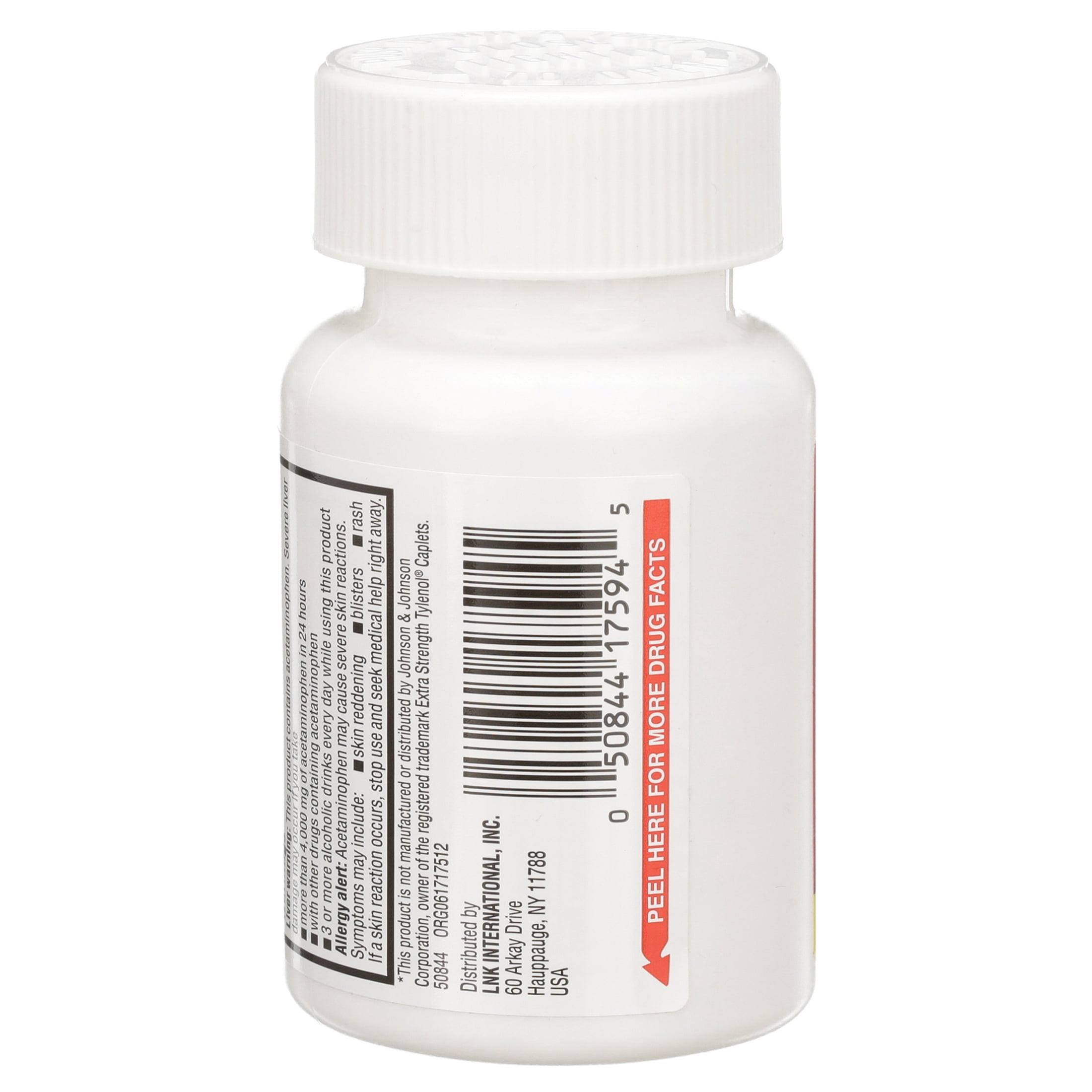 Quality Plus Extra Strength Acetaminophen Caplet 100ct