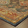 thumbnail image 2 of Oriental Weavers Toscana Indoor Rug Rectangle Area Rug Charcoal 5' 3" X 7' 6", 2 of 3