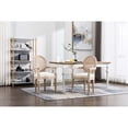 thumbnail image 2 of French country inspired chair set of 2 / For family gatherings / Sturdy and stable seating, 2 of 7