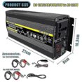 thumbnail image 3 of 3000w Pure Sine Wave Power Inverter For Solar System/solar Panel/home/outdoor/rv/camping Wave Power Inverter, 3 of 5