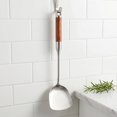 thumbnail image 4 of Unique Bargains Heat-Resistant Spatula Ideal for Frying Silver-316 15x3.8 inch, 4 of 5
