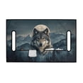 thumbnail image 2 of Whosucclay Moon Wolf Golf Cart Seat Protector, Foldable Design Golf Cart Seat Cover with Storage Pockets Golf Cart Seat Blanket Towel for More 2 Person Seats, 2 of 7