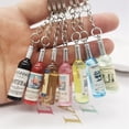 thumbnail image 4 of Llaveros de botella de vino y cerveza para hombres y mujeres, accesorios de bolsa de coche, joyería de fiesta, regalos de recuerdos de Bar, simulación de nitrógeno Turbo, 4 of 4