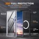 thumbnail image 2 of Funda magnética para Samsung Galaxy S24 Ultra [Compatible con MagSafe] [Protector de pantalla de vidrio templado integrado] Funda protectora integral a prueba de golpes de grado militar, 2 of 7