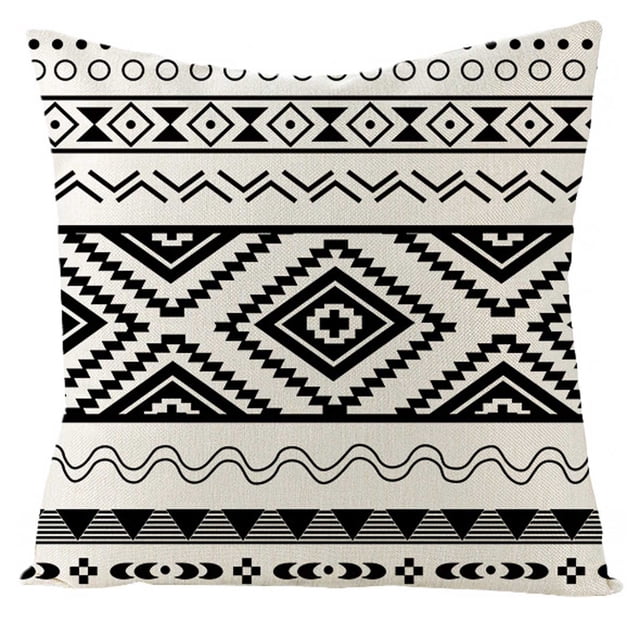 Throw Pillows Covers Decorative Cotton Linen Cushion Case