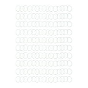 Goody Ouchless Clear Hair Elastics, No Metal, 75 Count, Damage-Free Styling