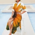 thumbnail image 5 of sunflower and the sun Long Sleeved Shirt Dress summer dress woman long sleeve dress ceremony dresses, 5 of 7
