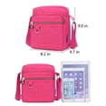 thumbnail image 4 of Deago Women Casual Nylon Purse Handbag Crossbody Bag Waterproof Shoulder Bag, 4 of 7