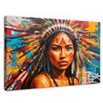 thumbnail image 1 of Cuadro Decorativo Canvas Nativo Colorido 90x60 Canvas Revolution, 1 of 4