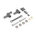 thumbnail image 3 of figatia Metal Steering Drive Unit Metal Upgrade Spares for 1/14 14209 14210 Gray, 3 of 9