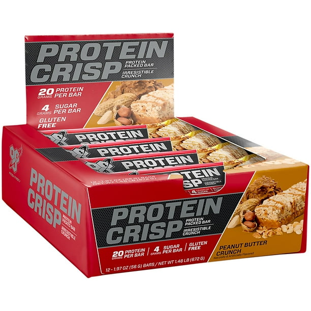 Protein Crisp Packed Bar Peanut Butter Crunch (12 Bars)