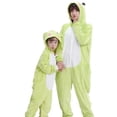 thumbnail image 5 of Disfraces de Cosplay de rana de Anime para adultos, mono verde, Navidad, Carnaval, pijamas divertidos para hombres y mujeres, Kigurumi, 5 of 5