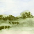 thumbnail image 3 of Caroline, Emma 12x12 Black Modern Framed Museum Art Print Titled - Summer Dreamscape I, 3 of 5