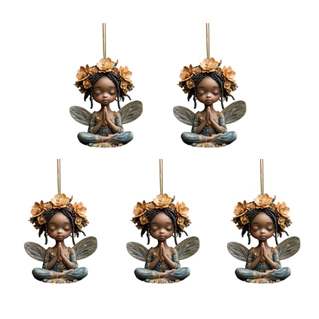 Visland 2D Acrylic Jesus Christ Ornament Car Rearview Mirror Hanging Decor Auto Interior Religious Gift for Christian Retro Faith Accessories