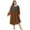 Khaki, variant on WBQ Women's Plus Size Long Sleeve Nightgown Lattice Stitching Square Neck Nightdress Sweet Elegant Sleep Dress Loose Oversized Sleepwear Loungewear, XL-4XL