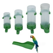 Travelwant Automatic Bird Cage Water Dispenser Hanging Drinker Container Feeding Tools