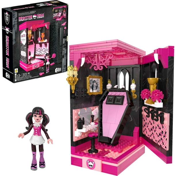 Set de construcción La cripta del libro de Draculaura en Mega Monster High