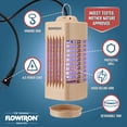 thumbnail image 5 of Flowtron Indoor Bug Zapper 1000V UV Light Mosquito & Fly Trap Plug-In for Home 160 Sq Ft, 5 of 5