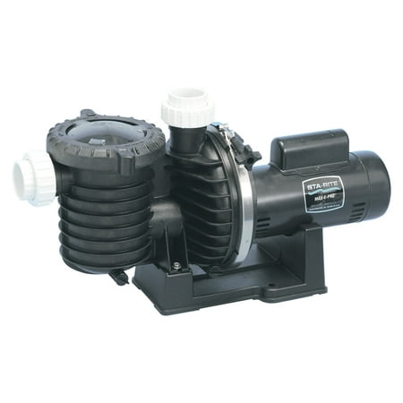 Pentair Sta-Rite P6E6C-204L Max-E-Pro Energy Efficient Single Speed Full Rated Pool and Spa Pump, 1/2 HP, 115/230-Volt