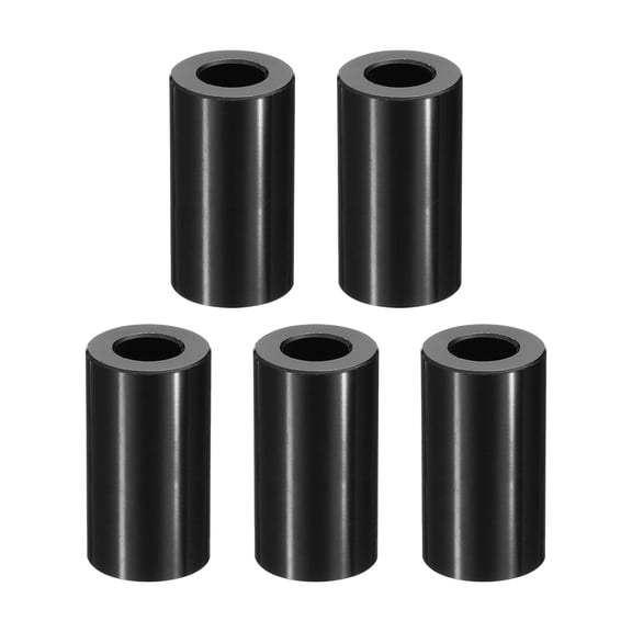 M10 Aluminum Spacers, 5 Pcs Metal Spacer Aluminum 3/8" ID x 3/4" OD x 1-1/2" L Standoff for 3/8" or M10 Screw Bolts