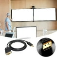HALJEN Christmas Lights Outdoor Axgear Displayport to Vga Dp to Vga