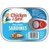 Chicken of the Sea Wild Caught Sardines in Water, 3.75 oz Can
