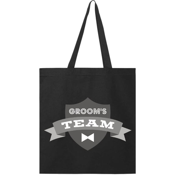 Inktastic Banner Groom's Team Tote Bag