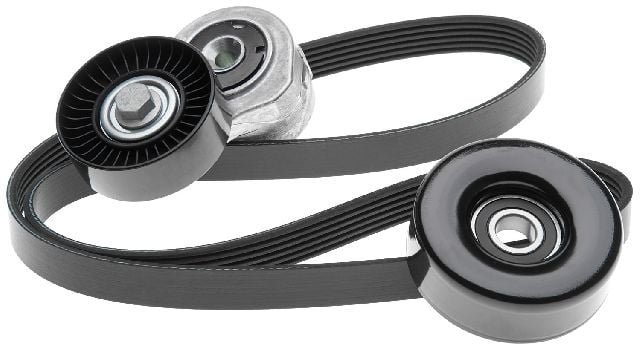 Dayco Main Drive Serpentine Belt Drive Component Kit for 2007-2008 Ford nq