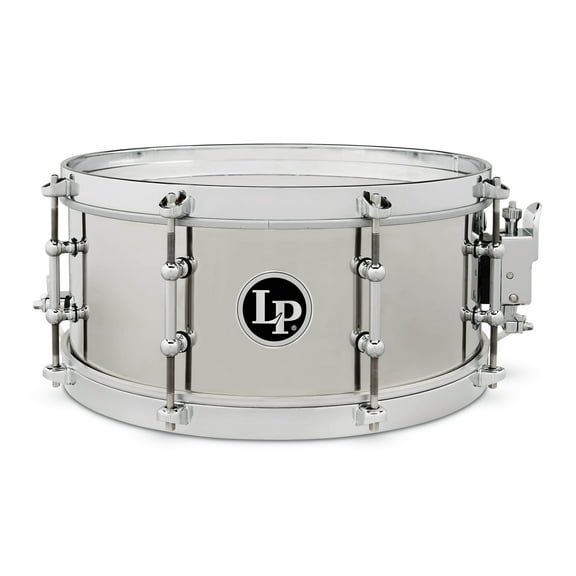 Latin Percussion 5 1/5" x 13" Stainless Steel Salsa Snare - LP5513-S