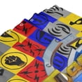 thumbnail image 4 of Cortina de ducha Danger Force con diseño de dibujos animados, con 12 ganchos, impermeable, lavable, de poliéster, para decoración del baño, 60 x 72 pulgadas, de plástico, 4 of 8
