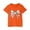 Orange, variant on Zwiiyzr Boys and Girls Christmas Shirts Fashion Cute Bow Printed Casual Short Sleeve Crewneck Cotton Top 3-10 Years Blue