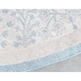 thumbnail image 3 of Unique Loom Gneis Salzburg Rug Light Blue/Gray 4' 1" Round Floral Traditional Perfect For Dining Room Entryway Bed Room, 3 of 7