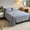 Light Blue, variant on Bxaolu Standard Flat Sheet Only, 1 Pack Top Bed Sheets, Soft Breathable Brushed Microfiber Fabric Hotel Home Essentials for Hosts, 59x90.55 Inch
