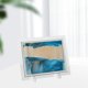 thumbnail image 4 of Imagen de arena móvil de 7 pulgadas y 8 pulgadas, imagen de arena dinámica, paisaje de arena de escritorio de para decoración para hogar 8 pulgadas negro bnco azul perfecl Imagen de arena dinámica, 4 of 7