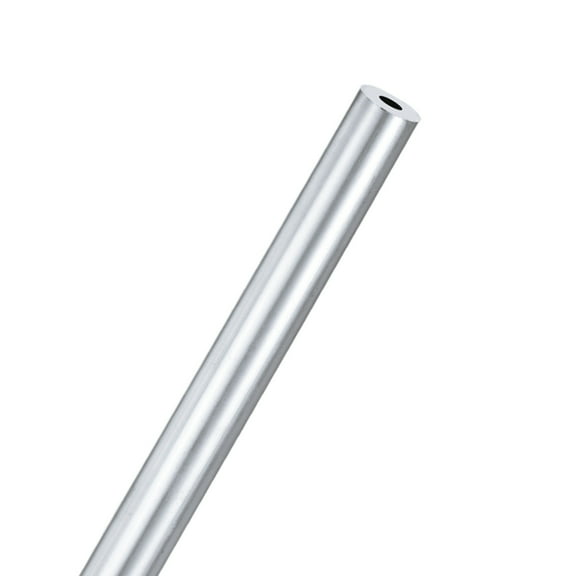 Uxcell 1-Pack 6063 Aluminum Round Tube, 7mmx17mm(IDxOD) 300mm Length Straight Tubing