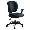 thumbnail image 2 of Scranton & Co Armless Task Office Chair in Black, 2 of 6