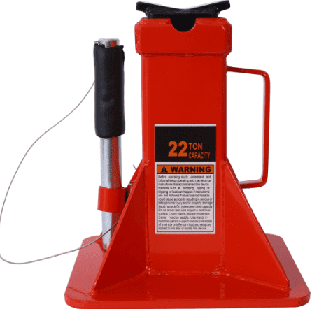 22 Ton/44,000 lb Heavy Duty Pin Type Professional Car Jack Stand with Lock, Red