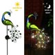 thumbnail image 5 of Solar Lights Garden Metal Decorative Garden Sparrow Waterproof Peacock Solar Light For Patio Yard Walkway, 5 of 5