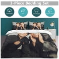 thumbnail image 5 of Marcus Martinus Durable Fabric Breathable Texture Soft Handling Sleep Set Duvet Cover Sets Guest Room Use, 5 of 5