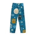 thumbnail image 5 of Kll Mens Pajama Pants For Men,Mens Lounge Pants,Funny Gifts For Men,Men'S Pajama Bottoms-Cute Colorful Owls And Trees, 5 of 9