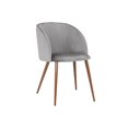 thumbnail image 1 of Silla Rolet nogal Estilo Contemporáneo Color Gris Claro Gaia Herbs Rolet, 1 of 6