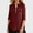 W-RD1, variant on Adeawade Womens T Shirts 3/4 Sleeve Zippered Round Neck Solid Color Simple Style Tee Clothing S Rd1