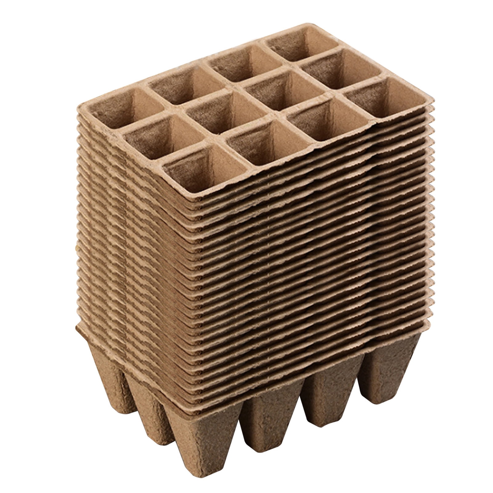 Warkul 1 Set Good Absorption Load Bearing Plant Grow Tray Paper 12