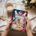 thumbnail image 3 of Happy New Year German Shepherd Chills on Year-End Party Spiral Bound Journal Alsatian Dog Lover Gifts 5x7in Spiral Notebook - 12023, 3 of 5