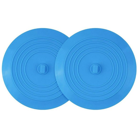 MesaSe Sink Strainer 2Pcs Large Silicone Kitchen Bathtub Shower Sink Stopper Filter Drain Cover