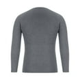 thumbnail image 5 of jsaierl Sweaters for Men Casual Solid Crew Neck Pullover Muscle Long Sleeve Sweater Slim Fit Bottoming Knit Shirt Top, 5 of 6