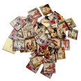 thumbnail image 1 of 50 Piezas Cuadrados Vintage Sellos Botones de de 2 Agujeros para álbum de Recortes Manualidades para Niños, 1 of 8