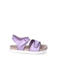 thumbnail image 2 of Wonder Nation Baby Girls Buckle Sandals, 2 of 6