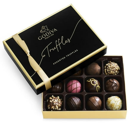 GODIVA 12PC SIGNATURE CHOCOLATE TRUFFLES