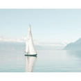 thumbnail image 3 of Straatsma, Leah 24x20 Black Modern Framed Museum Art Print Titled - Sailboat, 3 of 5